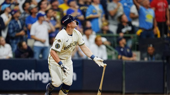 MLB 2025 brewers andrew vaughn..