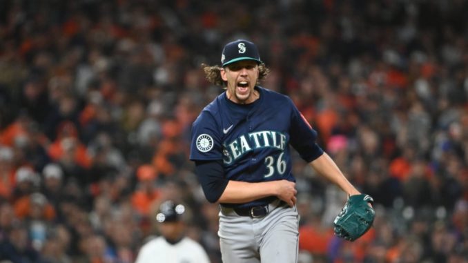MLB 2025 seattle logan gilbert..